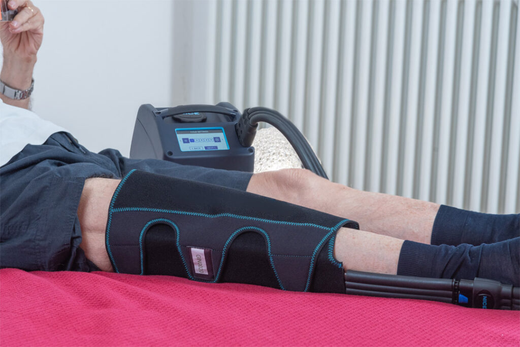 Criocompressione per il ginocchio